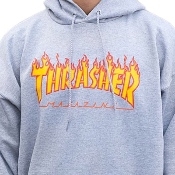 Thrasher Other - Thrasher Men Hoodie light Grey!